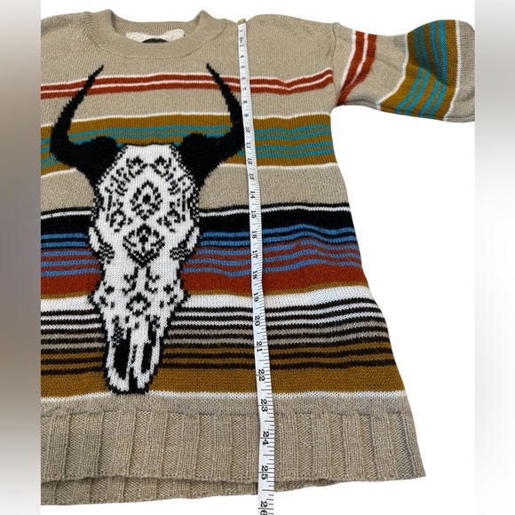 Jen's Pirate Booty Desert Queen southwestern crewneck knit Sweater size small - Picture 8 of 10